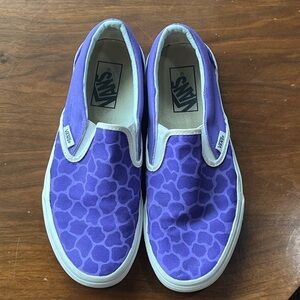 Customized Vans Classic Slip-On Shoes
